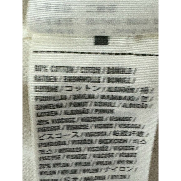 Vintage Hollister  Lg Y2K Cream Knit Cardigan Ruffle Edging Cotton Cottage Core - Picture 8 of 16